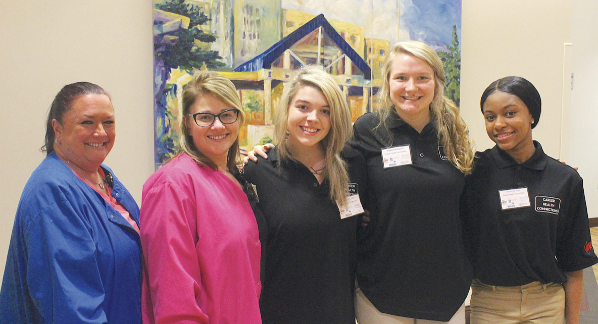 Students learn about health careers
