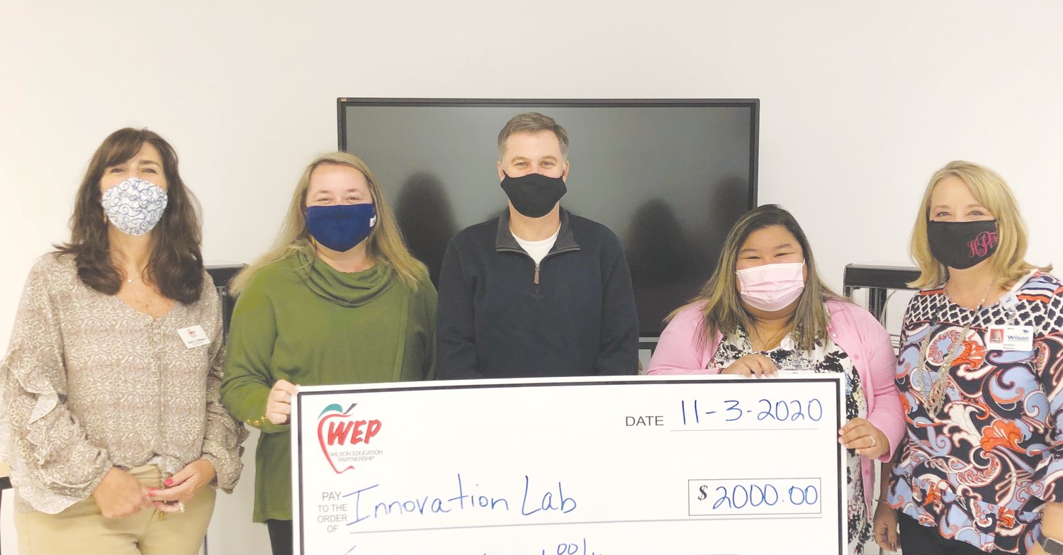Wilson Education Partnership helps fund innovation lab
