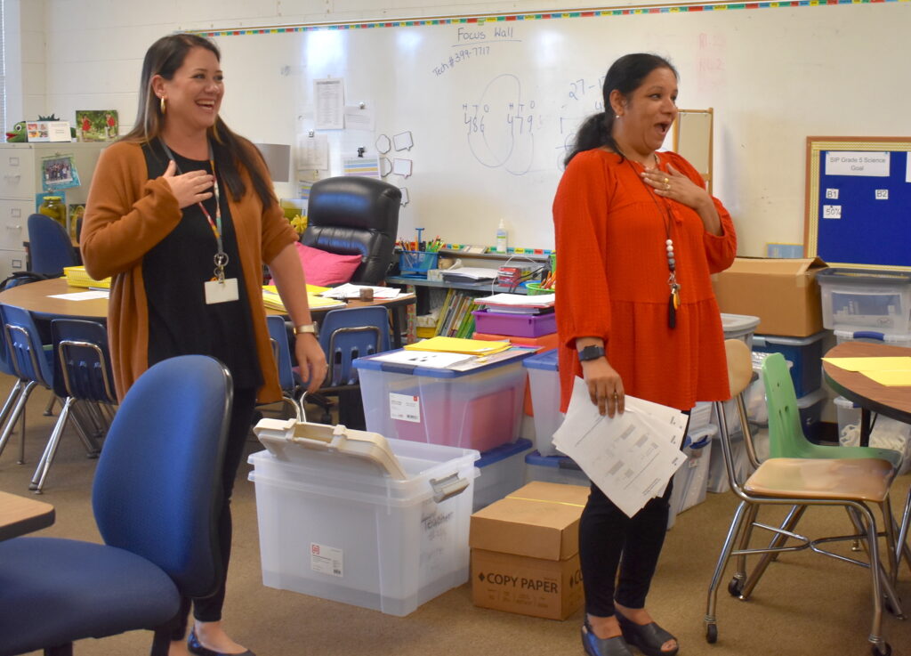 Making learning fun: WEP surprises teachers with classroom grants