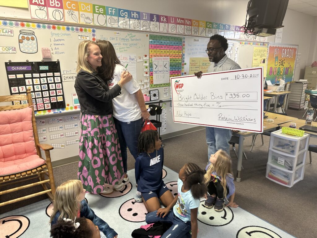 ‘It means everything’: WEP surprises teachers with grants