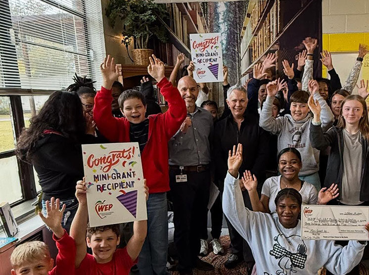 WEP Surprises Teachers with Grants