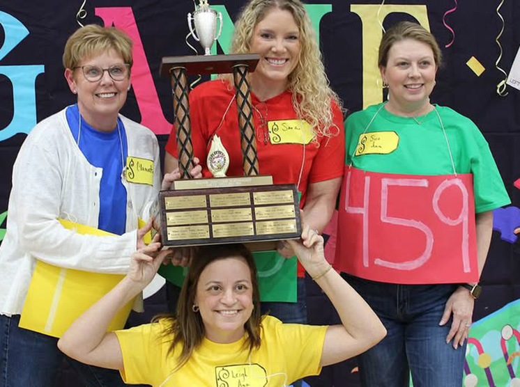 WEP Spelling Bee Price is Right team